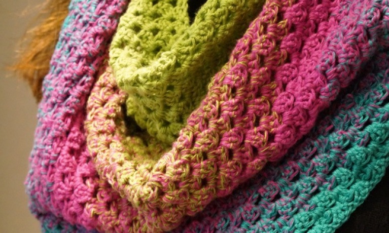 Durable Colourful sjaal