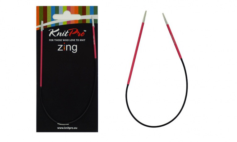 KnitPro Zing korte rondbreinaald