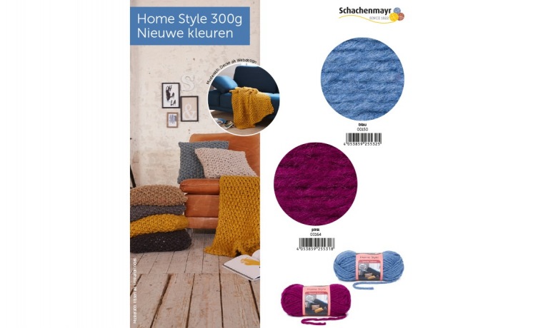 Schachenmayr Home Style nieuwe kleuren