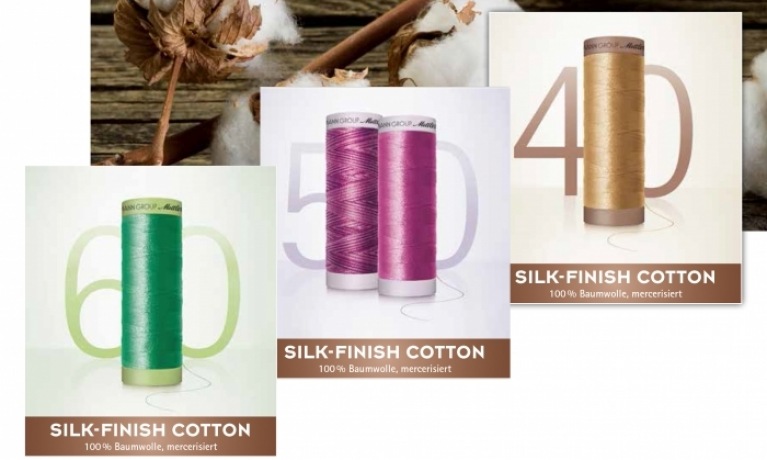 Amann Mettler Silk Finish Cotton garens