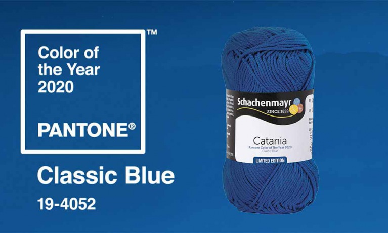 Catania in Pantone kleur van het jaar 2020 - Classic Blue