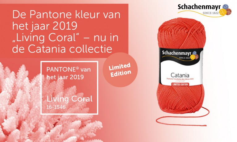 Catania kleur 2019 - Living Coral