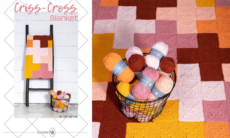 Criss Cross Blanket haakpakket 014.208