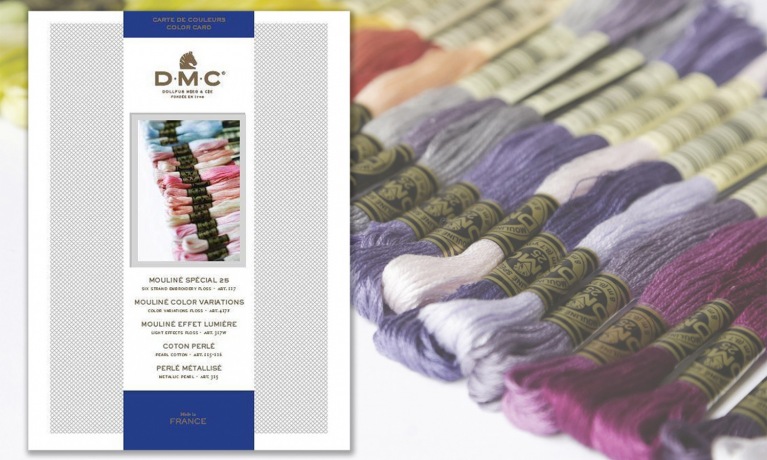 DMC Mouline 117mc kleurkaart