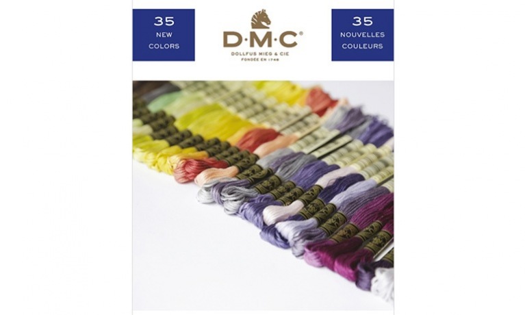 DMC Mouline in 35 nieuwe kleuren