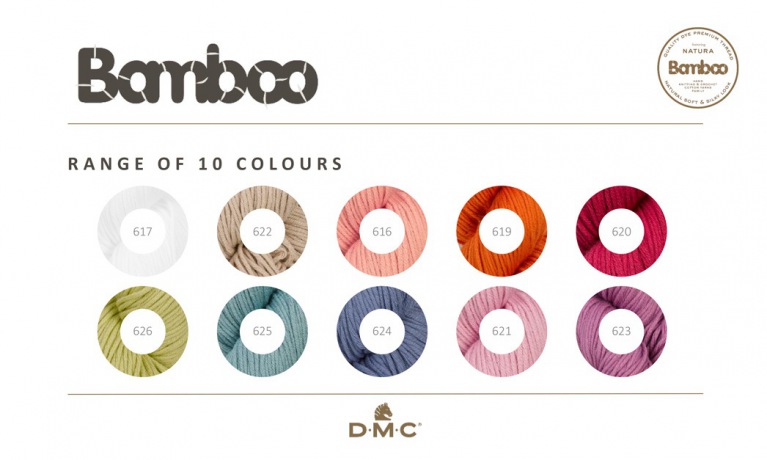 DMC Natura Bamboo kleuren