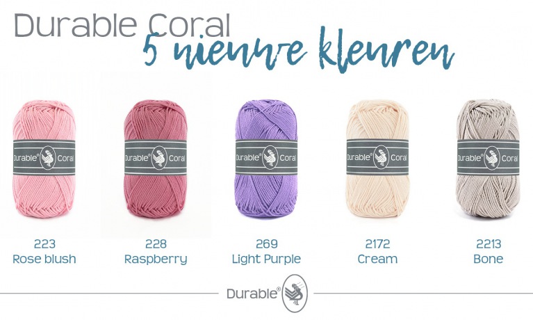 Durable Coral - nieuwe kleuren