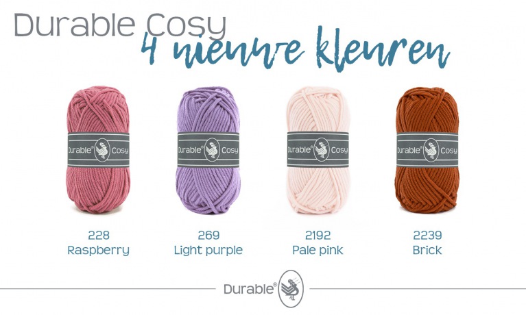 Durable Cosy - nieuwe kleuren
