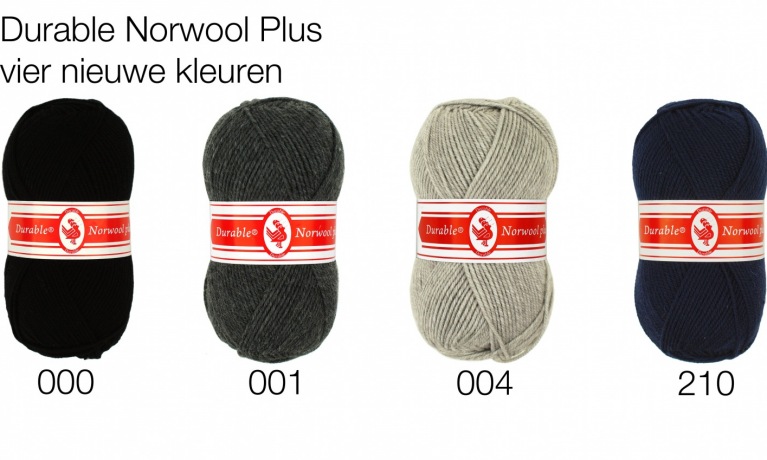 Durable Norwool Plus nieuwe kleuren
