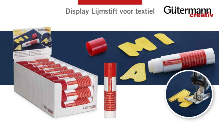 Gütermann Lijmstift voor textiel