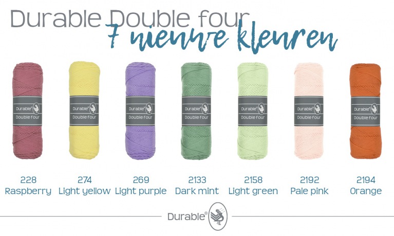 Nieuwe kleuren Durable Double four