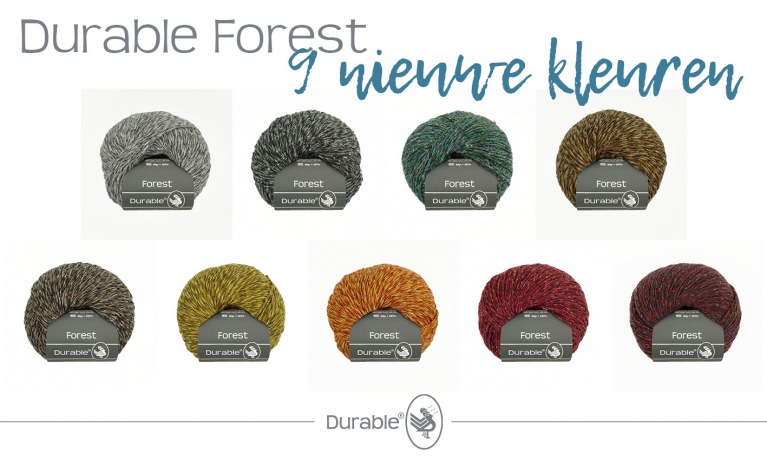 Nieuwe kleuren Durable Forest