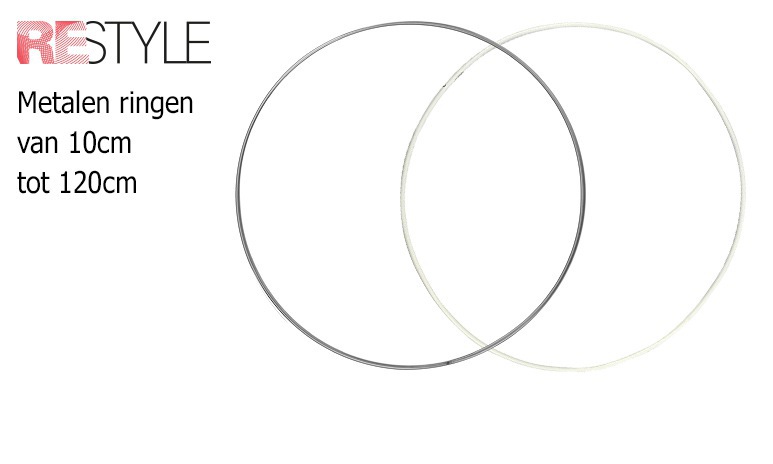 Agrarisch Publiciteit Druppelen Metalen ringen van klein tot groot, ook in het wit | G Brouwer & Zn